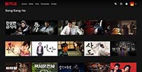 Netflix : photo recherche sur le catalogue coréen.