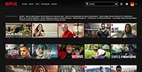Netflix : photo recherche 'Santo' sur le catalogue mexicain.