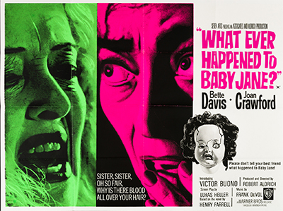 Header Critique : QU'EST-IL ARRIVE A BABY JANE ? (WHAT EVER HAPPENED TO BABY JANE ?)