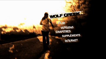 Menu 1 : WOLF CREEK
