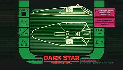 Menu 1 : DARK STAR