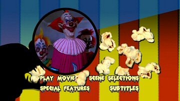 Menu 1 : KILLER KLOWNS FROM OUTER SPACE
