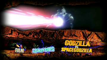 Menu 1 : GODZILLA VS SPACE GODZILLA 