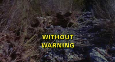Header Critique : WITHOUT WARNING (WARNING : TERREUR EXTRA TERRESTRE)