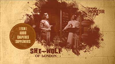 Menu 1 : SHE WOLF OF LONDON
