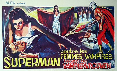 Header Critique : SUPERMAN CONTRE LES FEMMES VAMPIRES (EL SANTO CONTRA LAS MUJERES VAMPIRO)