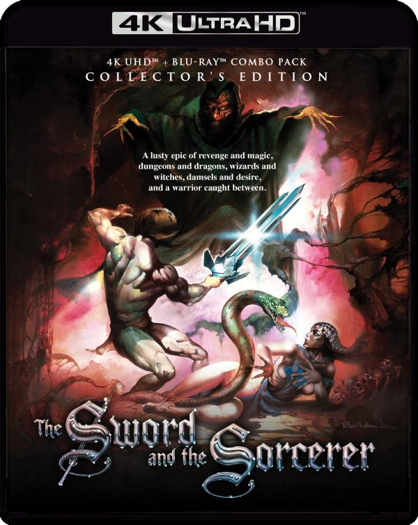 THE SWORD AND THE SORCERER 4K UHD Zone A (USA) 