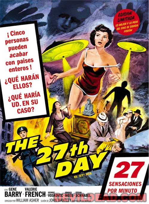 THE 27TH DAY DVD Zone 2 (Espagne) 