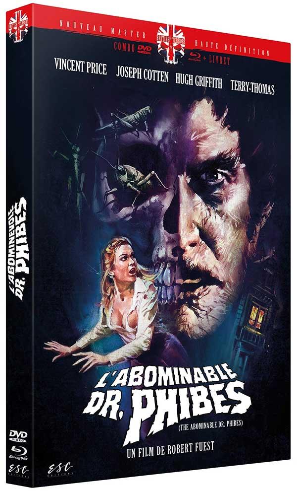 THE ABOMINABLE DR. PHIBES Blu-ray Zone B (France) 