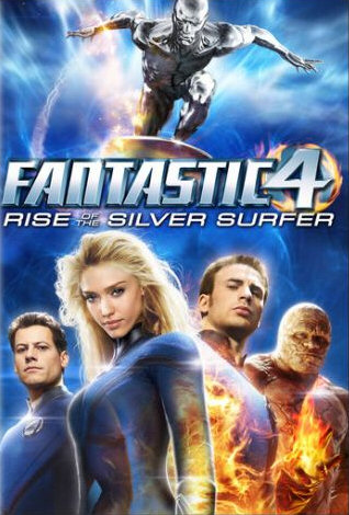 4 : RISE OF THE SILVER SURFER DVD Zone 1 (USA) 