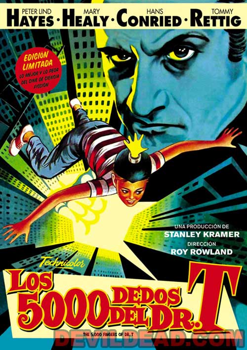 THE 5000 FINGERS OF DR. T DVD Zone 2 (Espagne) 