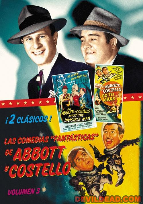 ABBOTT AND COSTELLO MEET THE INVISIBLE MAN DVD Zone 2 (Espagne) 