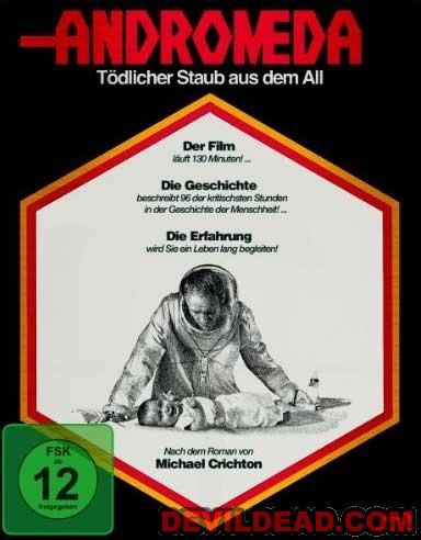 THE ANDROMEDA STRAIN Blu-ray Zone B (Allemagne) 