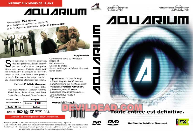 AQUARIUM DVD Zone 2 (France) 
