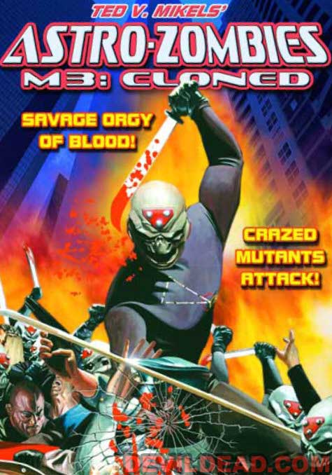 ASTRO ZOMBIES : M3 CLONED DVD Zone 1 (USA) 