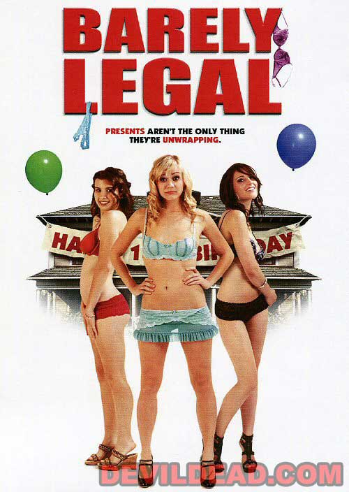 BARELY LEGAL DVD Zone 1 (USA) 