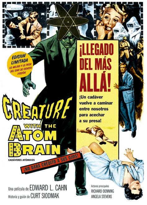CREATURE WITH THE ATOM BRAIN DVD Zone 2 (Espagne) 