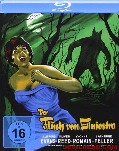 THE CURSE OF THE WEREWOLF Blu-ray Zone B (Allemagne) 