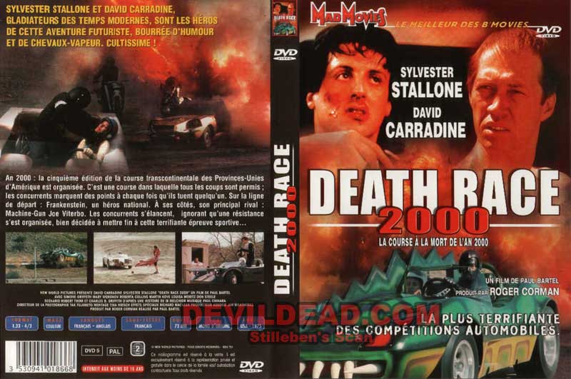 DEATH RACE 2000 DVD Zone 2 (France) 