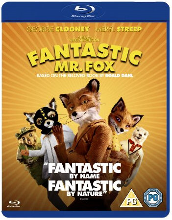 FANTASTIC MR. FOX Blu-ray Zone B (Angleterre) 