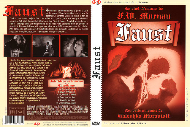 FAUST DVD Zone 2 (France) 
