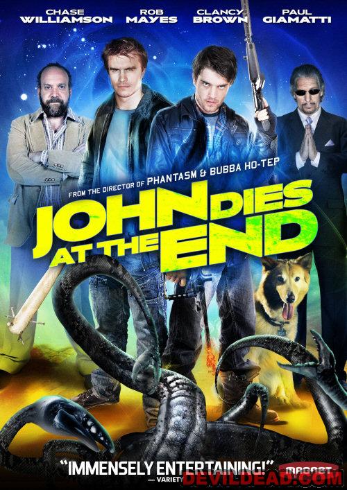JOHN DIES AT THE END DVD Zone 1 (USA) 