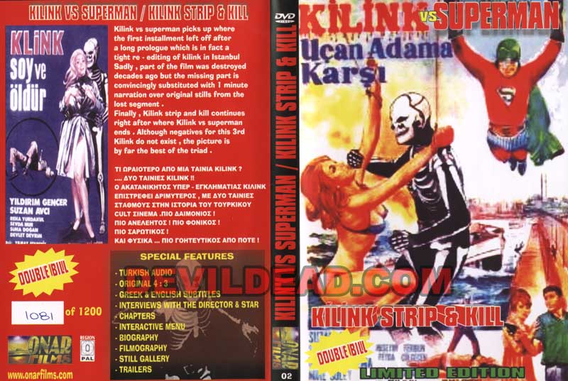 KILINK SOY VE OLDUR DVD Zone 0 (Grece) 