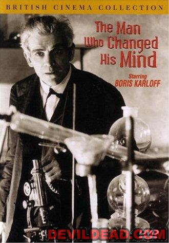 THE MAN WHO CHANGED HIS MIND DVD Zone 1 (USA) 