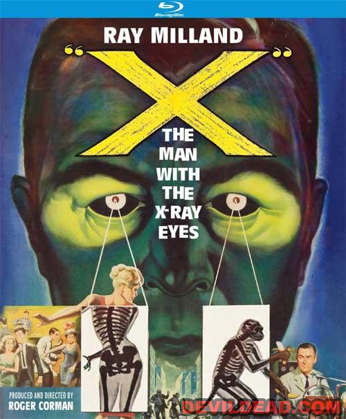 X : THE MAN WITH THE X-RAY EYES Blu-ray Zone A (USA) 