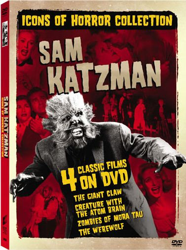 CREATURE WITH THE ATOM BRAIN DVD Zone 1 (USA) 