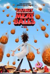 CLOUDY WITH A CHANCE OF MEATBALLS - Poster