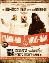 PIRANHA MAN VS WOLF MAN : HOWL OF THE PIRANHA : PIRANHA MAN VS WOLF MAN  - Poster #8476