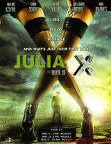 JULIA X IN 3D - Poster