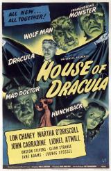 HOUSE OF DRACULA - Poster