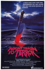 NIGHT TRAIN TO TERROR - Poster