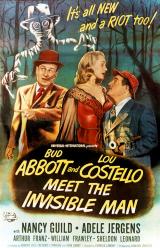 ABBOTT AND COSTELLO MEET THE INVISIBLE MAN - Poster