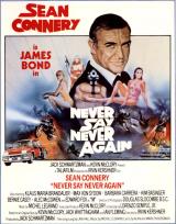 NEVER SAY NEVER AGAIN - Poster