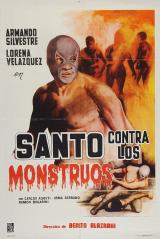 Santo contra las Monstruos - Poster