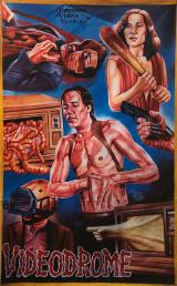 VIDEODROME : African Hand painted Poster 2 #13931