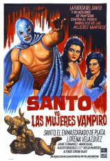 SANTO CONTRA LAS MUJERES VAMPIRO - Poster