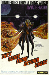 THEY CAME FROM BEYOND SPACE - Poster