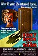 DON'T OPEN THE DOOR DVD Zone 1 (USA) 